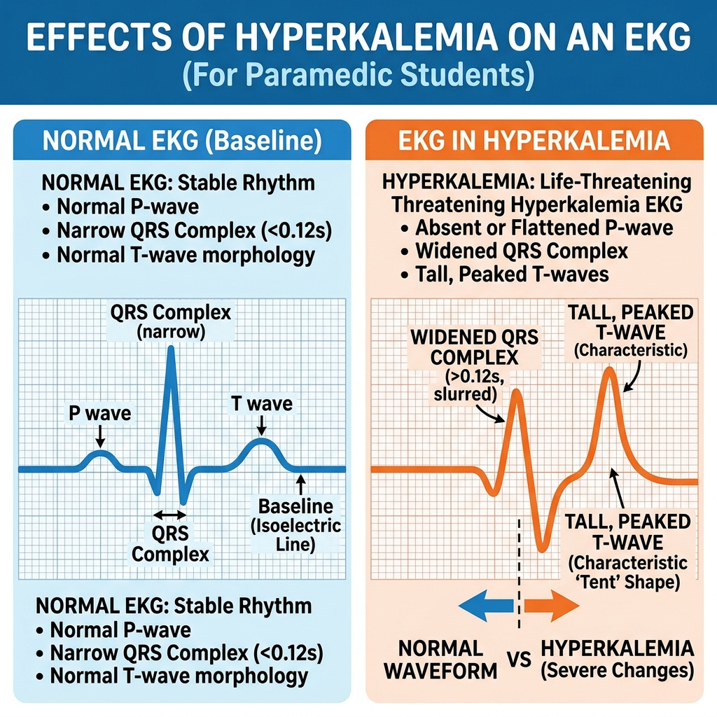EKG Findings in Hyperkalemia